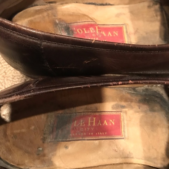 COLE HAAN LEATHER LOAFERS 10E - Picture 7 of 12